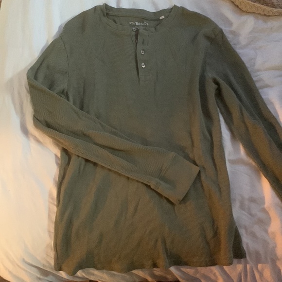 PacSun Olive green long sleeve - Picture 2 of 3